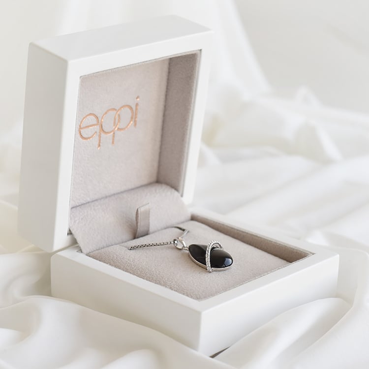 Anhänger aus Silber mit Onyx Rosica 90746