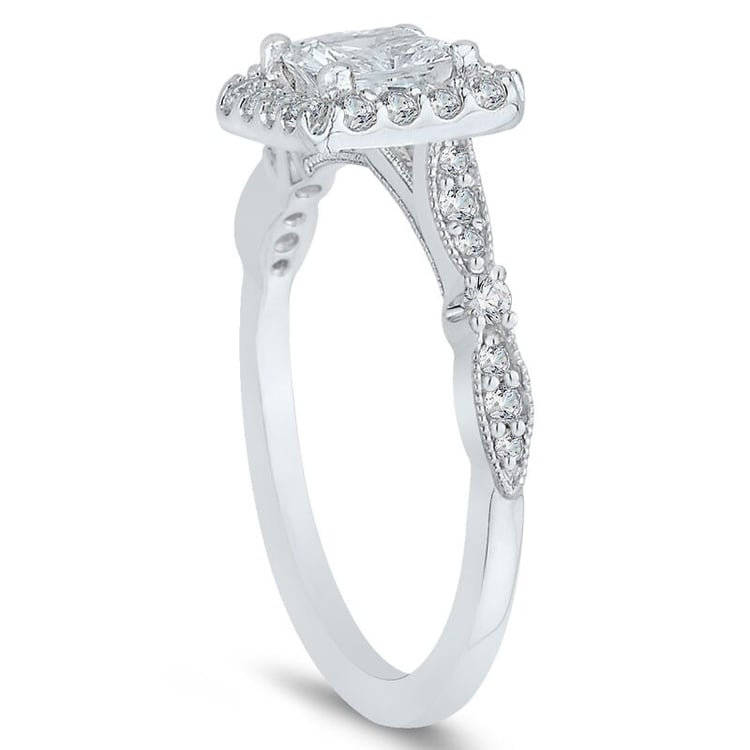 Goldener Verlobungsring mit zertifiziertem Diamanten 46259