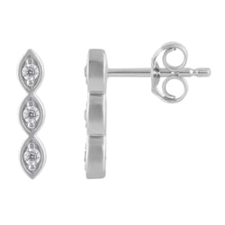 Ohrringe mit Diamanten Monna