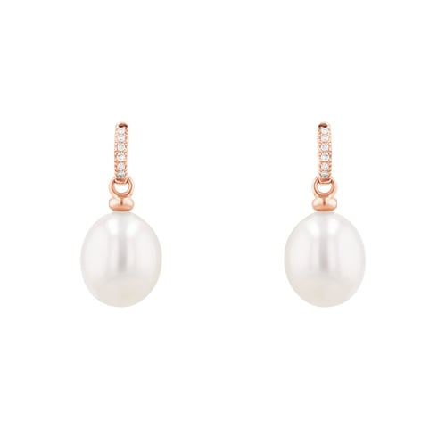 Goldenes Schmuckset mit Perlen und DIamanten Dudey