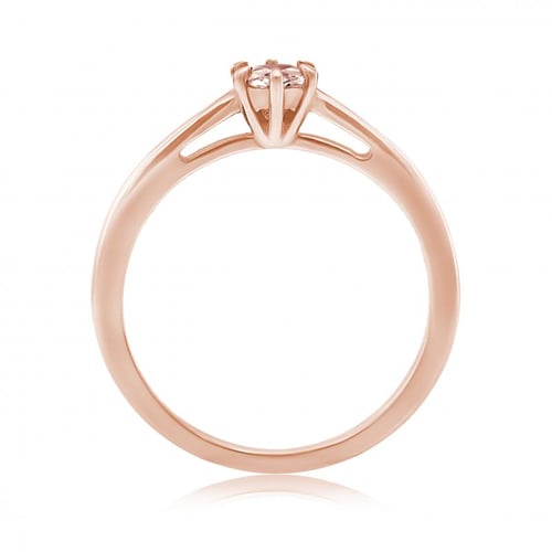 Goldring mit Morganit Rima