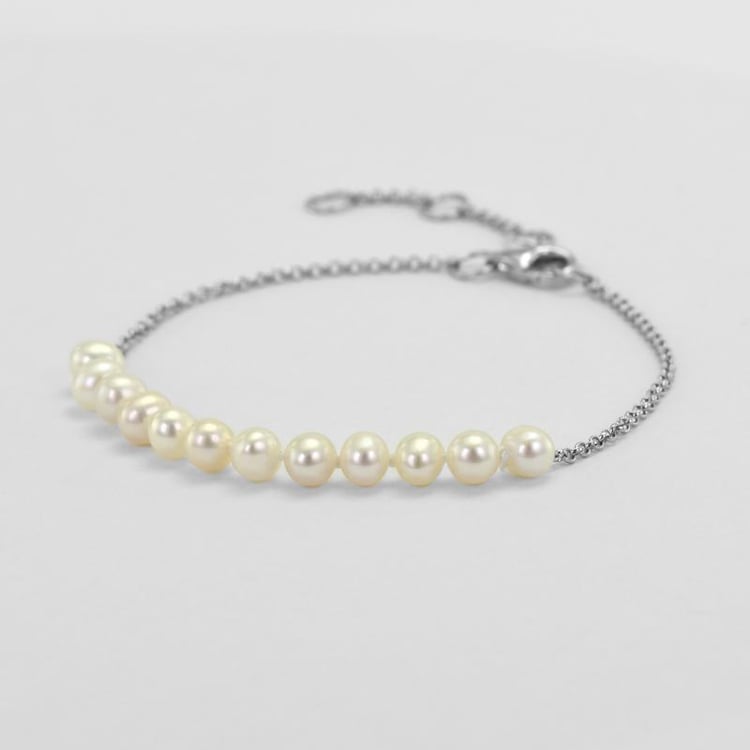 Armband mit Perlen aus Silber Cynthia 50705