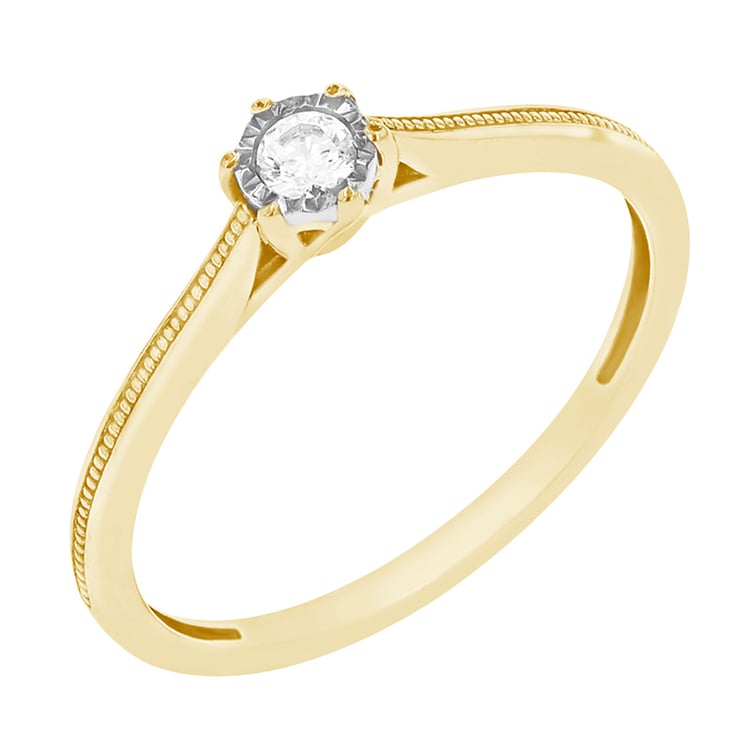 Perfekter Ring mit einem Diamanten Helena 88598