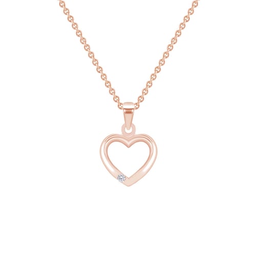 Goldener Anhänger mit Diamanten Lake