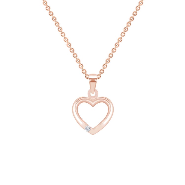 Goldener Anhänger mit Diamanten Lake 64204