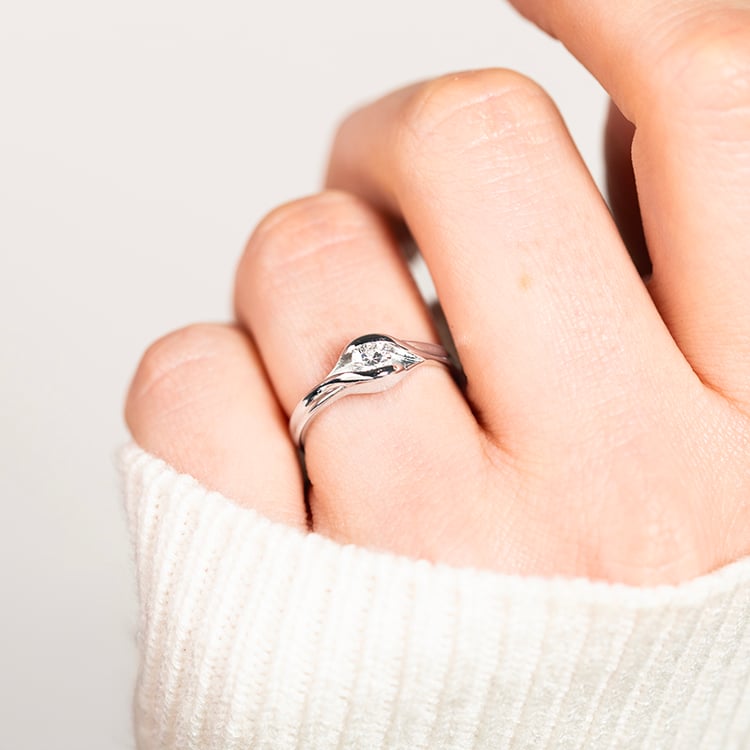 Verlobungsring mit Lab Grown Diamanten Aliena 151555