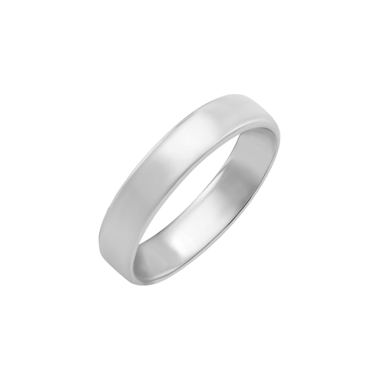 Schmaler Eternity-Ring mit Lab Grown Diamanten und ein breiter Komfort-Ring Garcia 101882