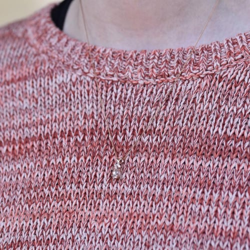 Schmuckset mit Morganiten und Diamanten Ama
