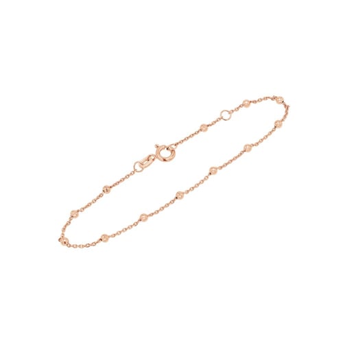Silbernes Armband mit Kugeln 18 cm