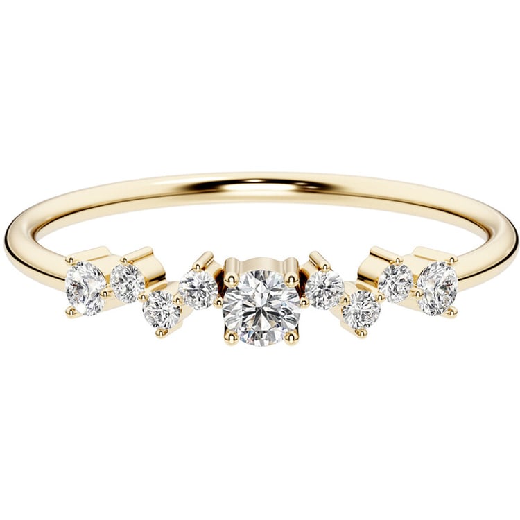 Cluster Ring mit funkelnden Lab Grown Diamanten Percy 139810