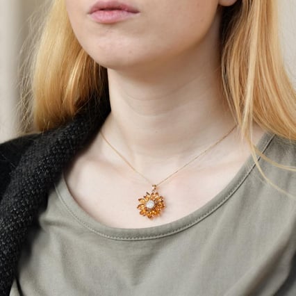 Citrinblume in Anhänger Kapwea