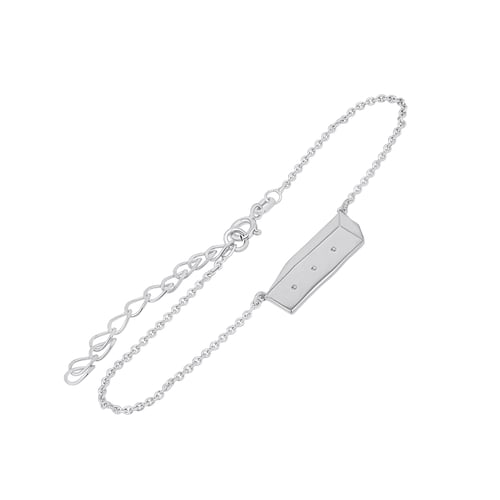 Silbernes Armband Der Kleine Prinz mit einem Kasten