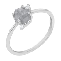 Ring mit Salt and Pepper Diamanten und Lab Grown Diamanten Kendra