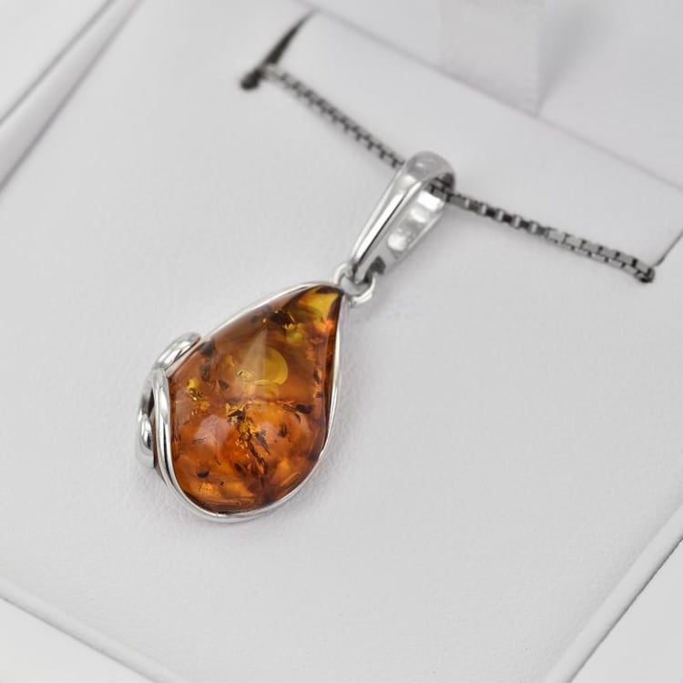 Bernsteinhalskette 22492