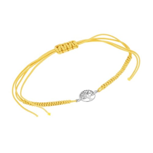 Armband mit einem Anhänger in Form des Lebensbaums Wicks