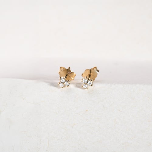 Minimalistisches Schmuckset mit drei Lab Grown Diamanten Milton