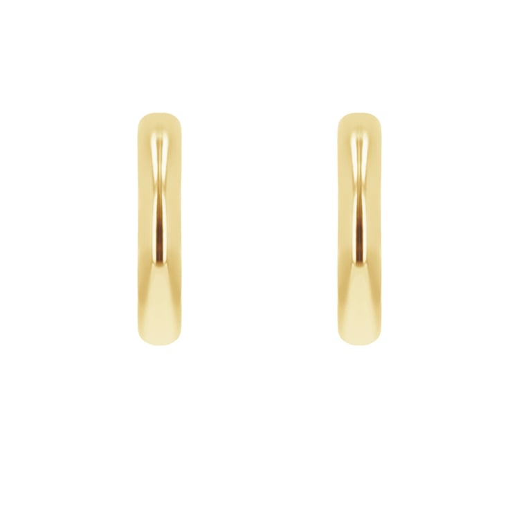 Goldene runde Ohrringe Dorian 108323