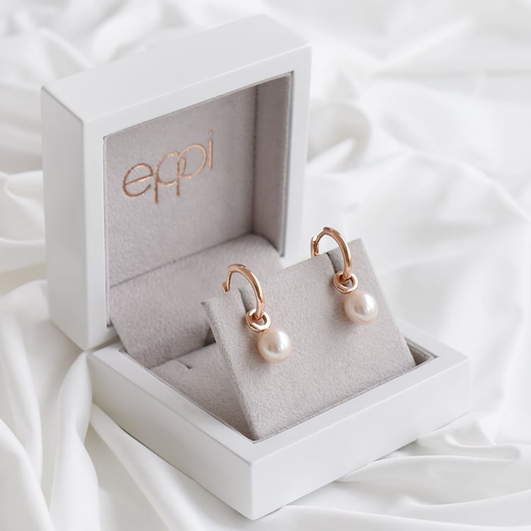 Ohrringe mit Perlen 92684