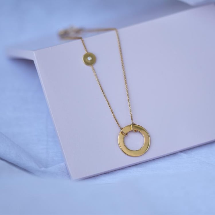 Modernes Goldarmband mit Diamanten Virginia 35119