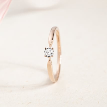 Eleganter Verlobungsring mit Diamant Ximena