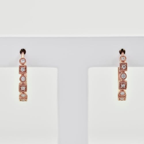 Elegante Diamantohrringe Yvon