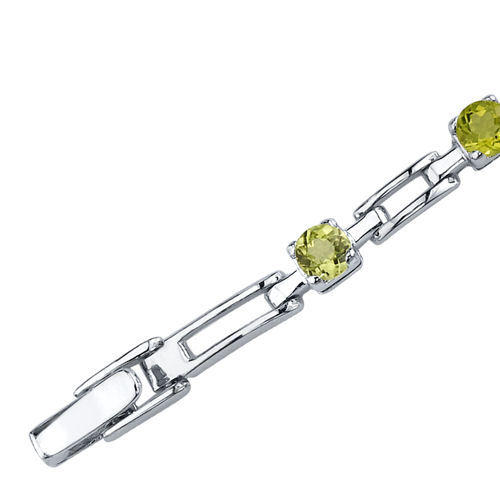 Silberarmband mit Olivin Jalysse 4009