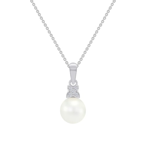 Schmuckset mit Perlen aus Gold Saffie