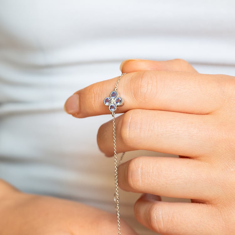 Tansanitarmband mit Diamanten Reith 144357