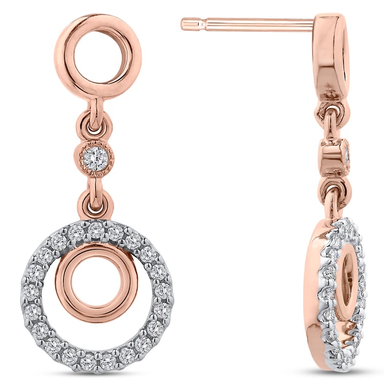 Hängende Ohrringe mit Diamanten Sierra 50092