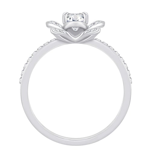 Goldener Ring in Blumenform Aaron