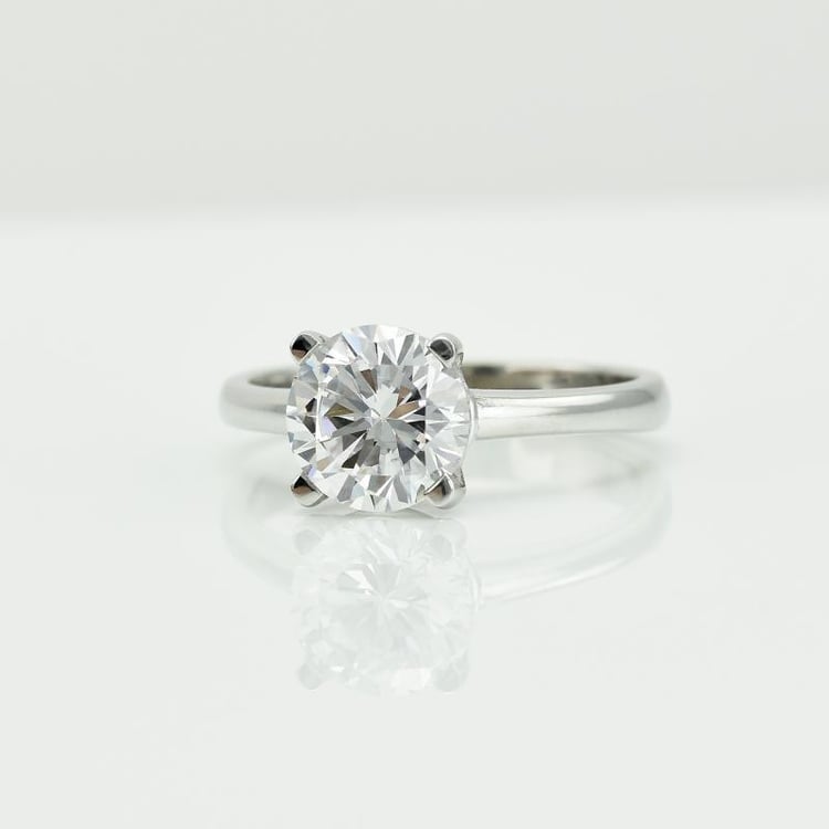 Platinring mit Diamanten 23950