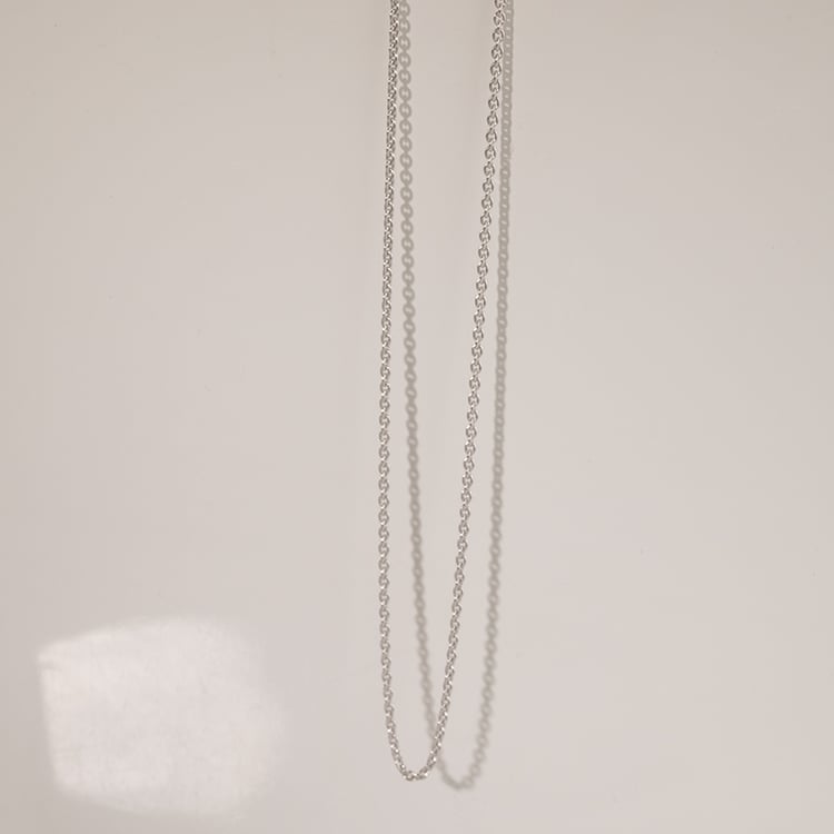 Anker Halskette 45-50 cm aus Silber 119813