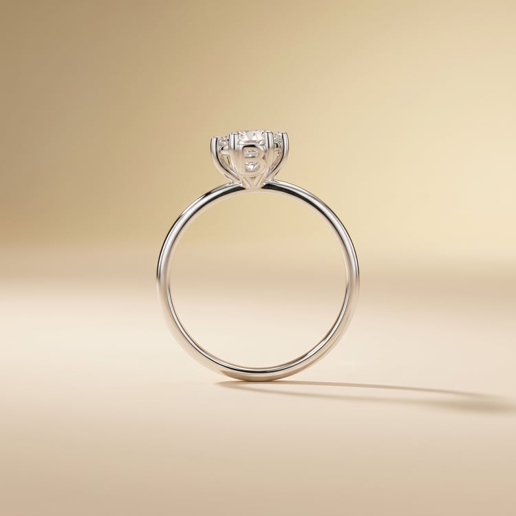 Verlobungsring mit Buchstaben und Diamanten Birdie 167271