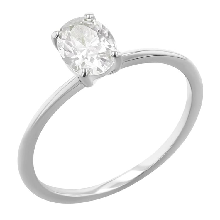 Verlobungsring mit 1.01ct IGI-zertifiziertem Lab Grown Diamanten Frost