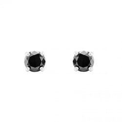 Ohrstecker mit schwarzen 0.5ct Diamanten Kesha