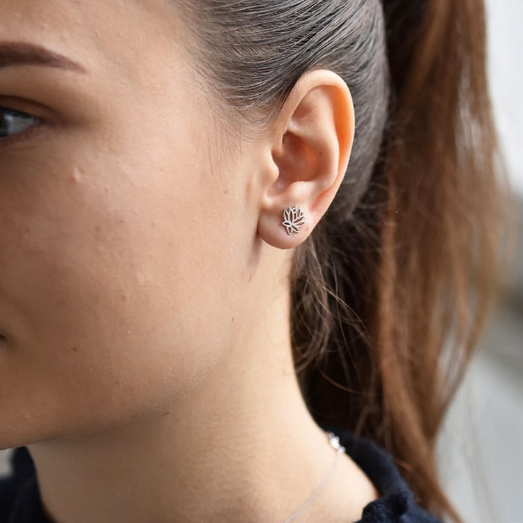 Ohrringe mit Blüten 41824