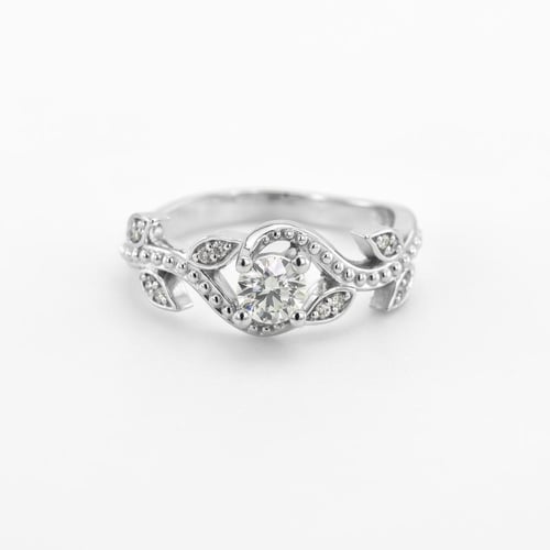 Vintage Verlobungsring mit Lab Grown Diamanten Vindo