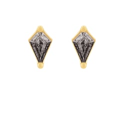 Ohrstecker mit Salt and Pepper Diamanten Ansa