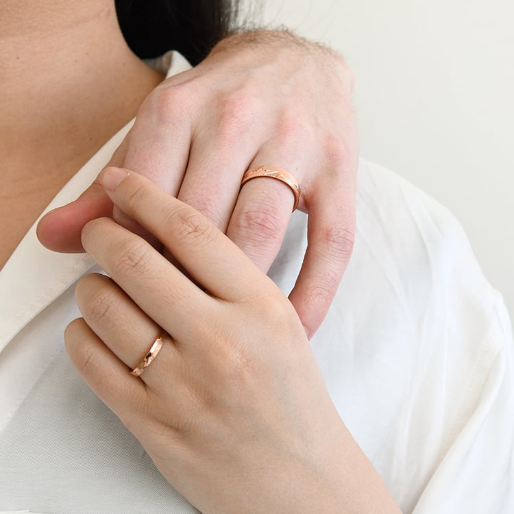 Eheringe mit der Gravur von Bergmotiven Safa 118329