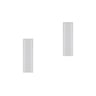 Silberne minimalistische Ohrstecker Bar