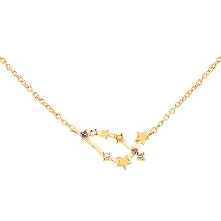 Halskette mit Tierkreiszeichen Capricorn 140867