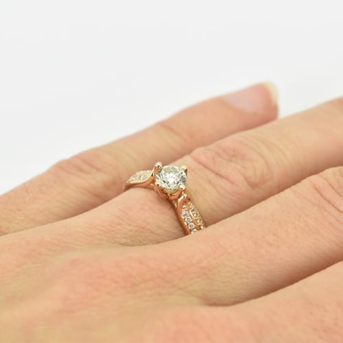 Verlobungsring mit Diamanten Katynie