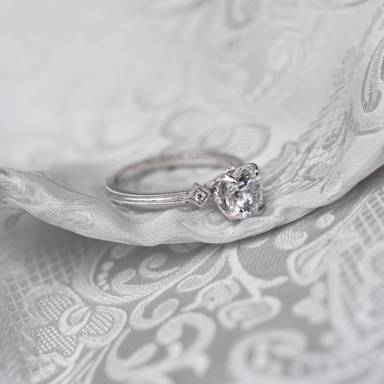 Diamantring aus Gold 48162