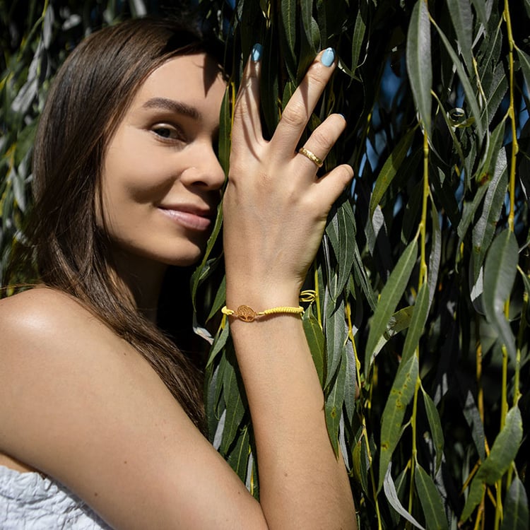 Armband mit einem Anhänger in Form des Lebensbaums Wicks 108748