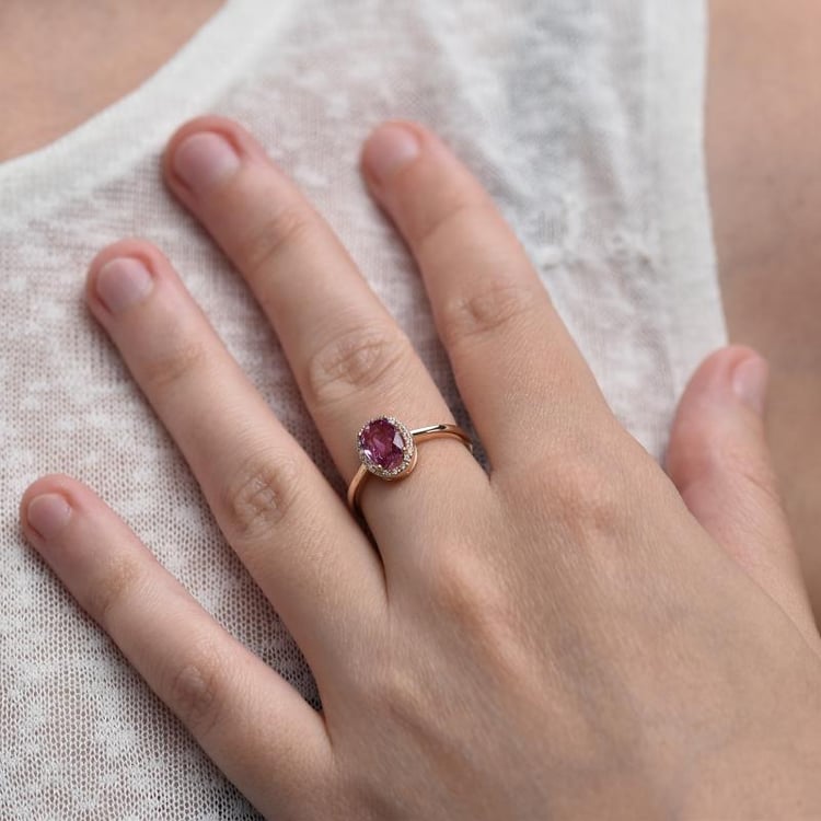 Verlobungsring mit Saphir 24863