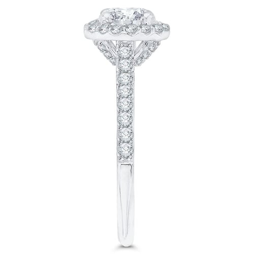Verlobungsring mit Cushion-Diamant Carmelo