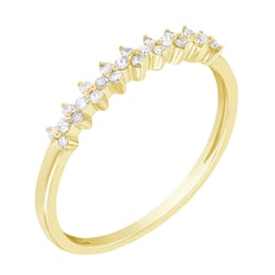 Romantischer Eternity Ring mit Moissaniten Betsy
