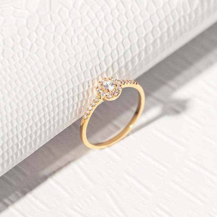 Halo-Ring mit Lab Grown Diamanten Franky 113049