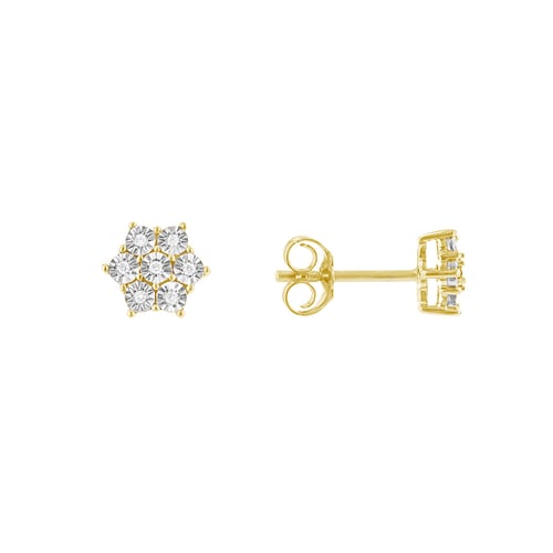 Elegante Diamantohrringe Svetlana