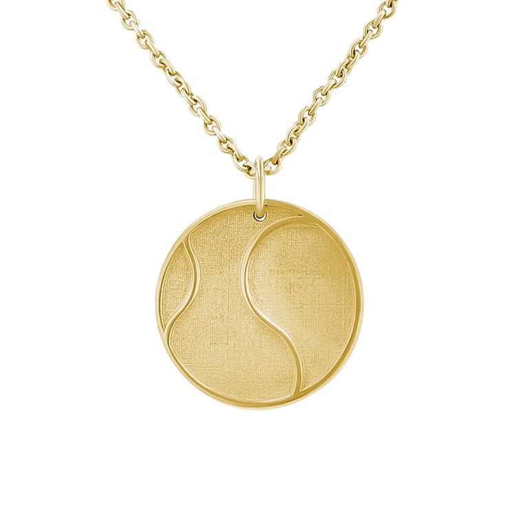 Anhänger Tennisball mit Gravur Ihrer Wahl Tennis 124118